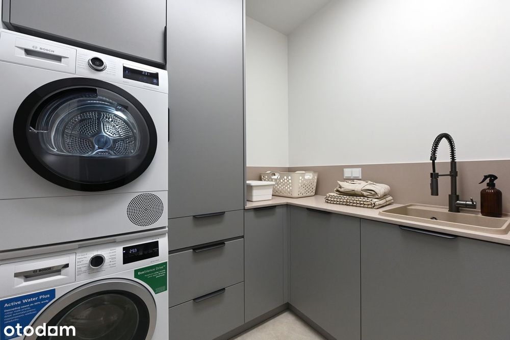 Lusówko Nowoczesny dom bliźniak z ogrodem i garażem działka 800 m2