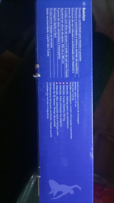 Baloiço de cesto NOVO