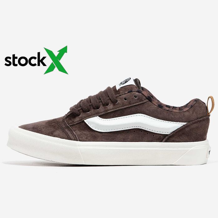 Женские кроссовки , кеды Vans KNU Skool Brown. Размеры 36-40
