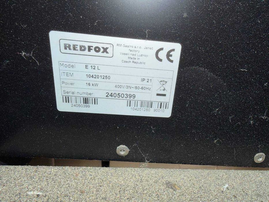 Redfox Piec do pizzy 2-poziomowy E-12L