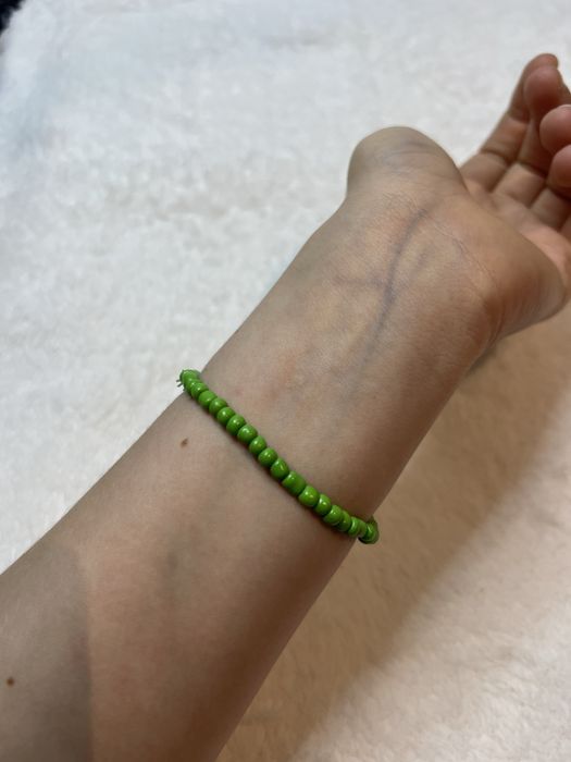 Zielona bransoletka 21