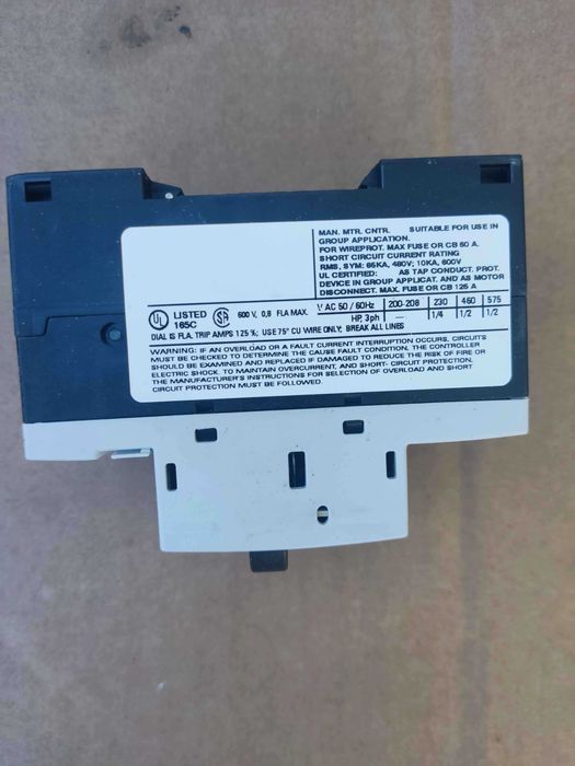 Wyłącznik Silnikowy Siemens