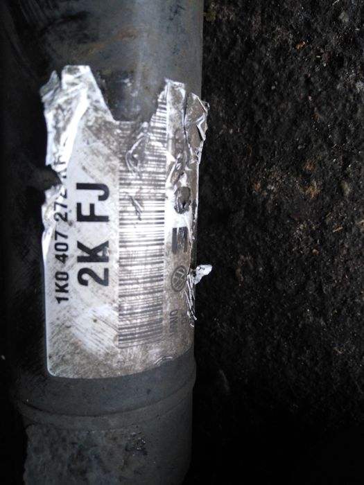 Półoś prawa lewa VW touran 2.0tdi 170KM 140KM oryginał komplet