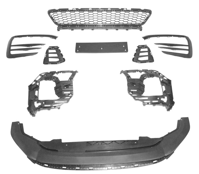 PARA-CHOQUES FRONTAL VOLKSWAGEN VW GOLF 7.5 17-19 LOOK GTI