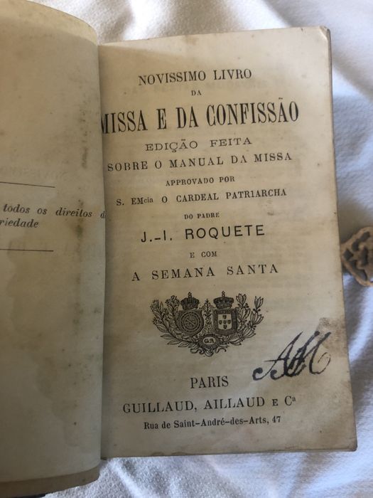 Novíssimo livro da Missa e da Confissão