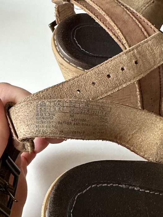 Босоніжки шкіряні Timberland