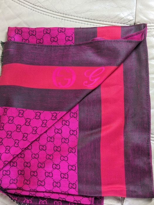 Gucci палантин з вовни хустка  жіноча шаль з вовни