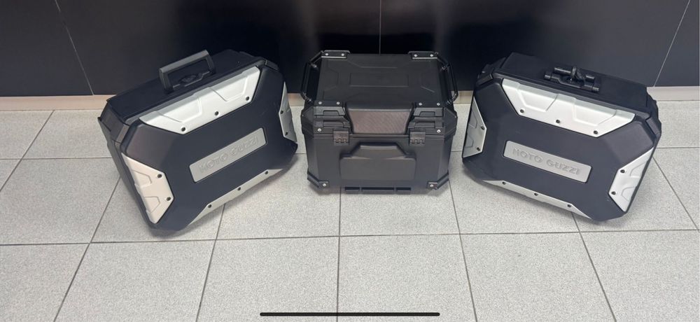 Conjunto malas moto guzzi V85 TT