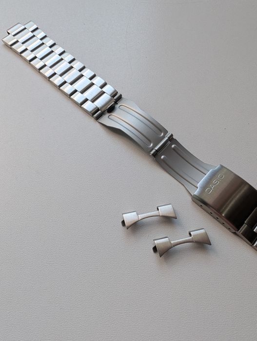 Металевий браслет до casio MTP-VD03 •22мм • Оригінал!