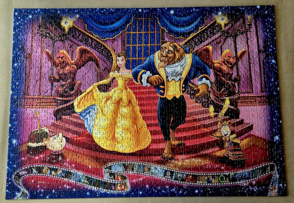 Puzzle Piękna i Bestia 1000 Ravensburger