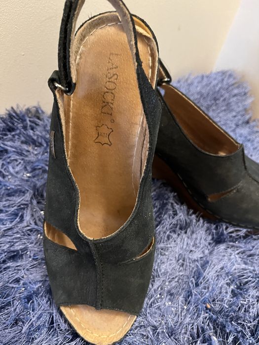 Buty skóra damskie wygodne  Lasocki r38