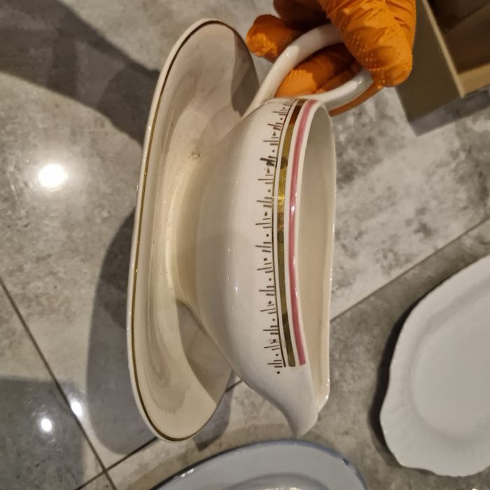 Stare platery,sosjerki całość