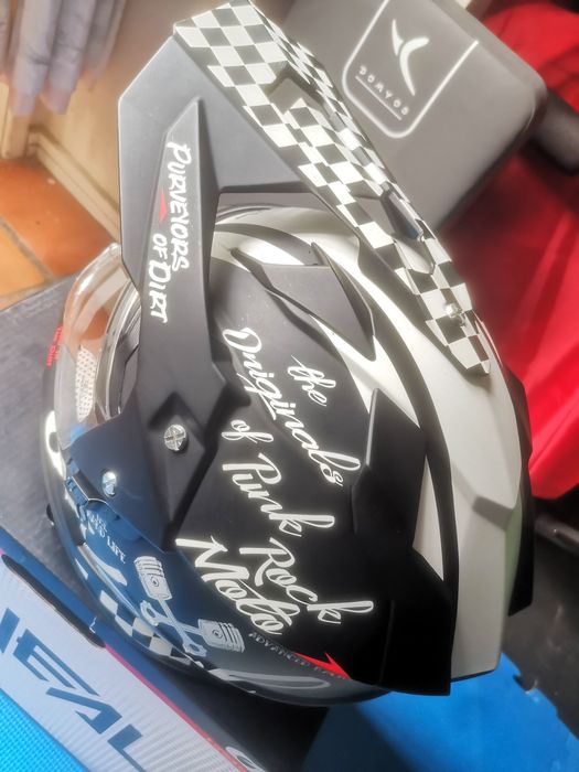 Capacete O'Neal Sierra tam. S para  Enduro, Motocross, Trailer como novo caixa e saco