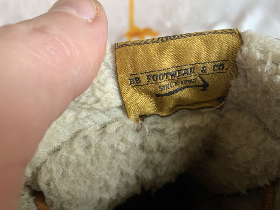 Теплющие фирменные кожаные зимние ботинки BB FootWear. Разм. 44/28.5см