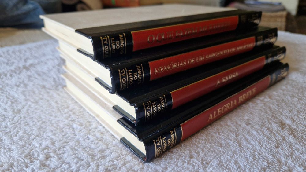 Conjunto 3 livros clássicos Literatura Portuguesa