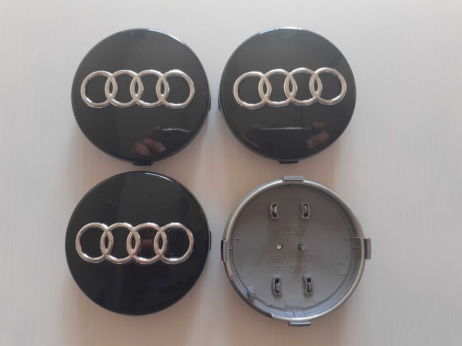 Centros/tampas de jante completos Audi