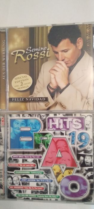 Niemieckie nagrania CD.