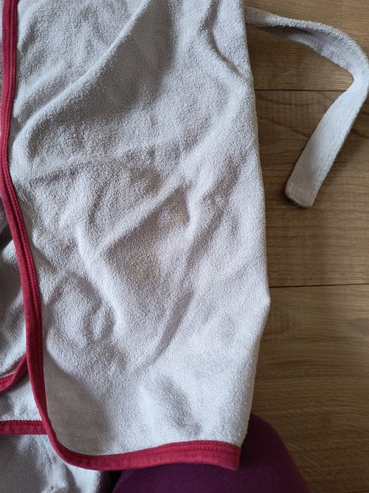 Bawełniany szlafrok dziecięcy rozmiar 116