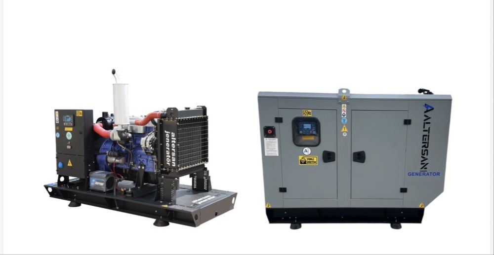 Дизельний генератор 66кВа/48кВт в кожусі з АВР в комплекті