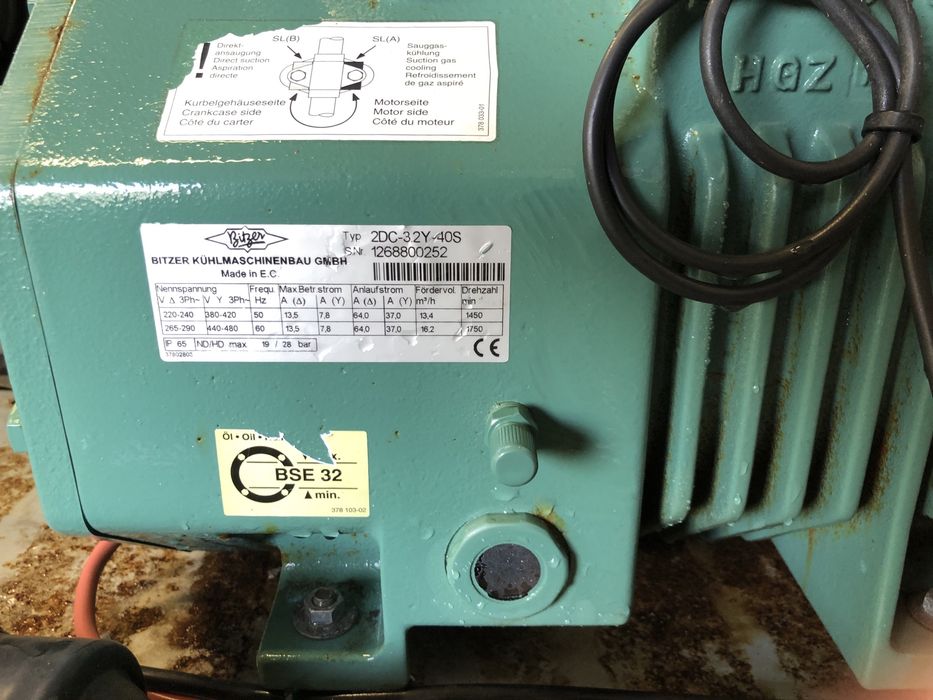 Motores para camaras de frio