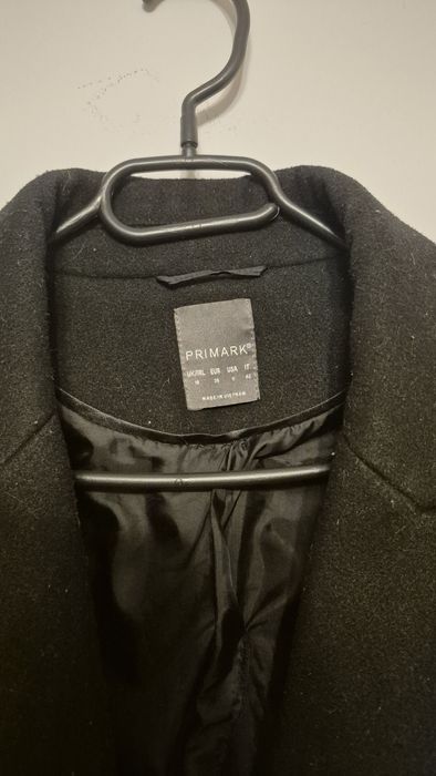 Płaszcz damski czarny Primark