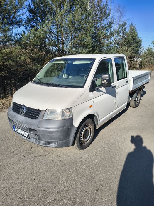 Volkswagen T5 1.9TDI bezwypadkowy doka 6 osobowy