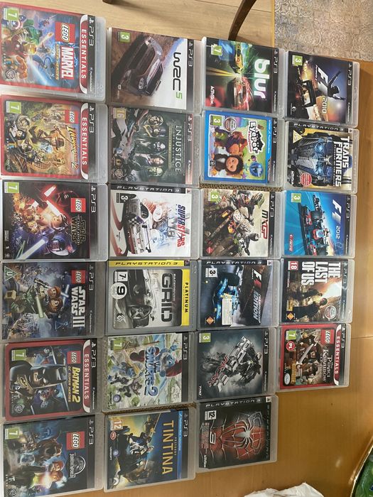 Gry Ps3 dla dzieci lego rayman fifa nba nhl gta smerfy f1 dirt move