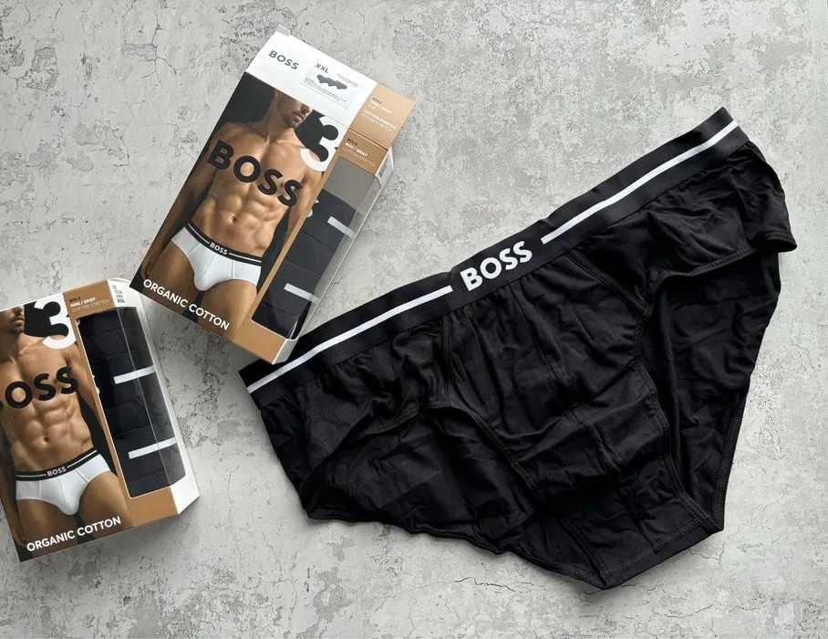 Чоловічі труси плавки нижня білизна hugo boss M L Xl ХXl чоловічі бріф