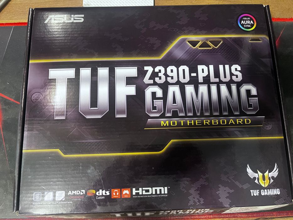 asus tuf z390 plus gaming z kartą sieciową i bezprzewodową