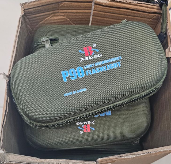 Lanterna zoom 3 km luz led laser