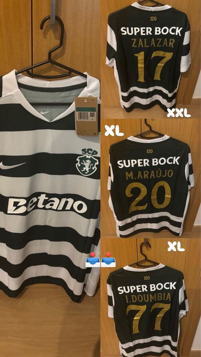 Camisolas sporting 26/27