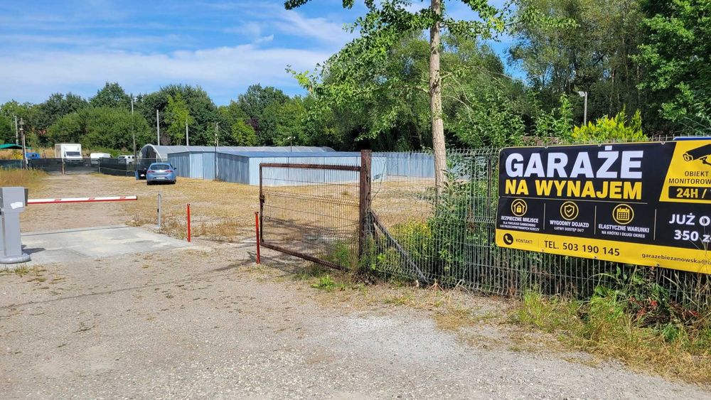 Garaż blaszany do wynajęcia ul. Bieżanowska 285 monitoring - Widok 4