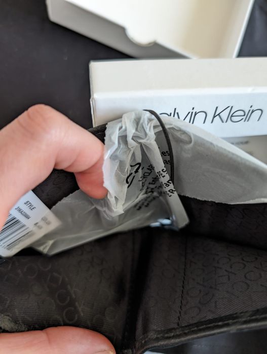 Portfel skórzany Calvin Klein na prezent- nowy