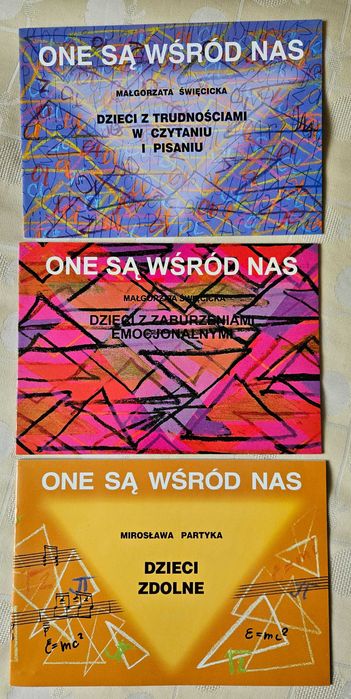Broszury: Dzieci z zaburzeniami emocjonalnymi, z trudnościami...