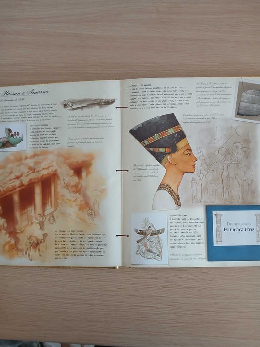 Enciclopedia "Egiptologia" de Emily Sands