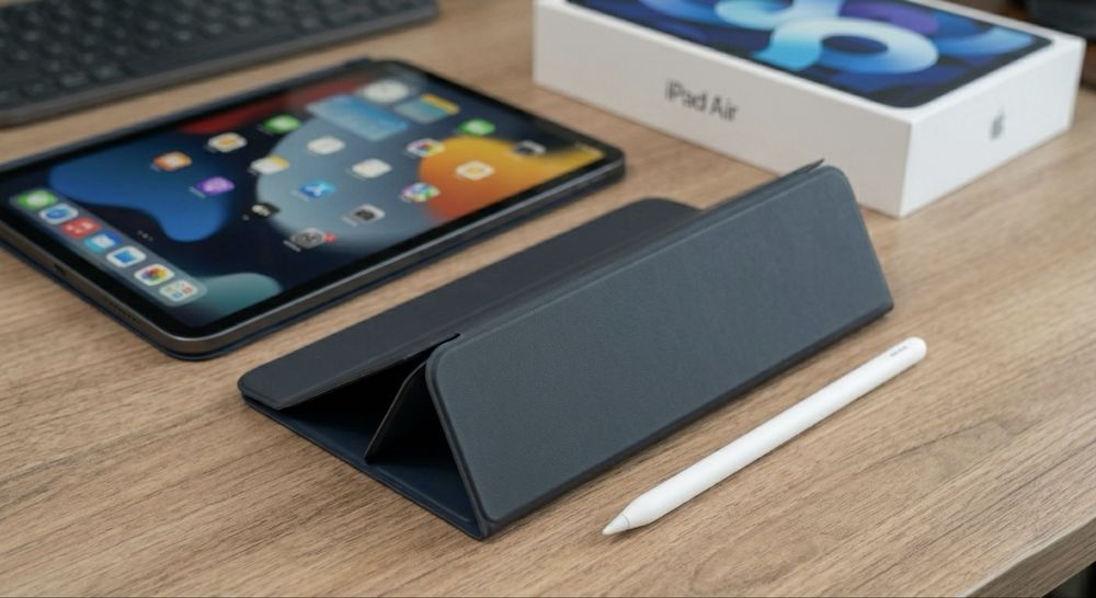iPad Air 5 M1 64GB (wi-fi + móvel) + Apple Pencil 2 + Capa | Como Novo!