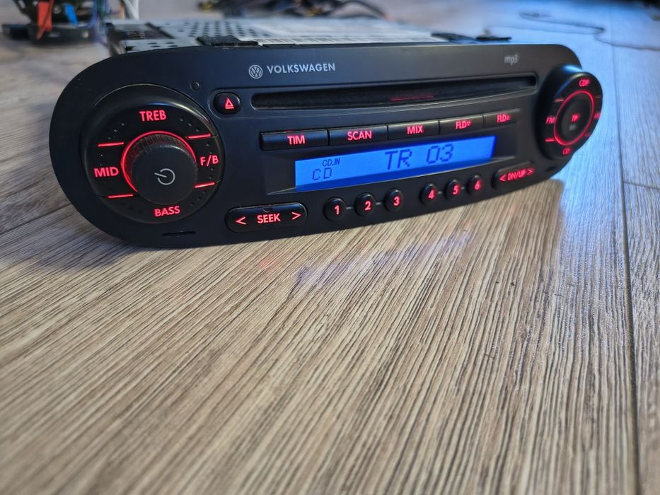 Radio samochodowe VW New Beetle Garbus CD mp3
