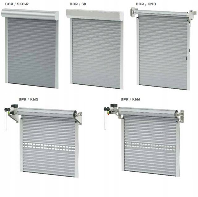 Brama Rolowana PA77 Aluprof 10 kolorów 300x260