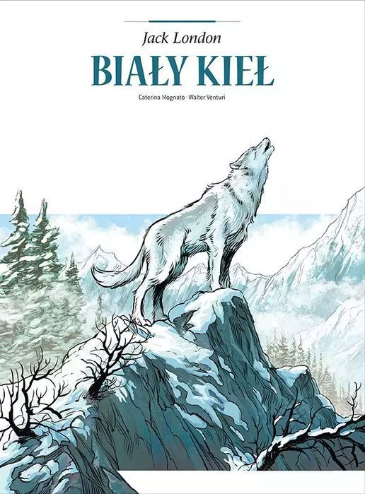 Adaptacje literatury. Biały Kieł. Egmont - komiksy. Nowy Produkt