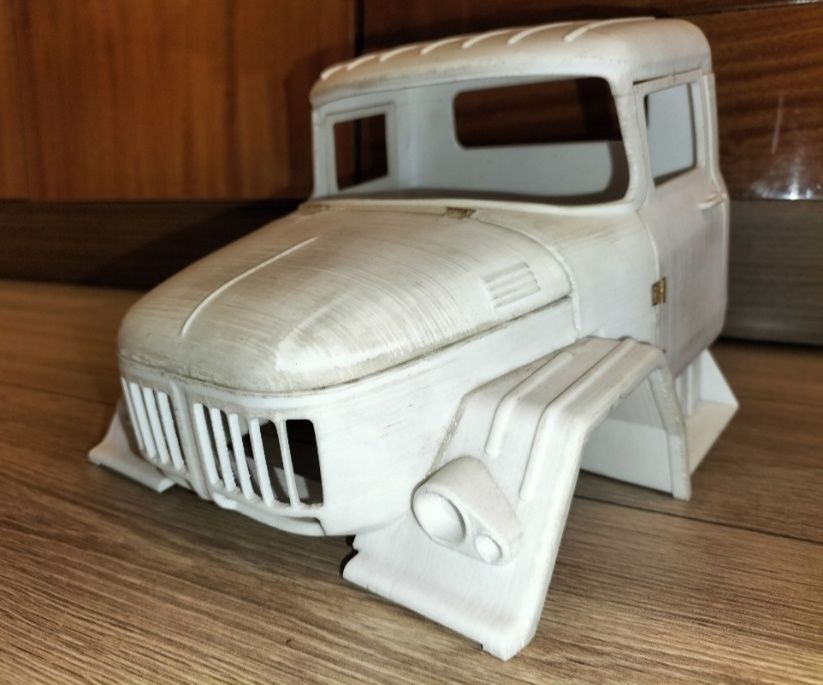 Ził 131 kabina karoseria  model rc trial 1/10