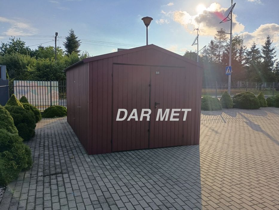 Hala Garaż Wiata Warsztat Magazyn Konstrukcja Stalowa Projekt Dar Met