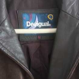 Casaco em Pele Homem Marca "DESIGUAL"