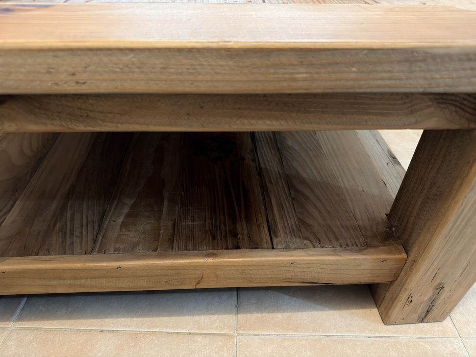 Mesa de centro madeira rustico