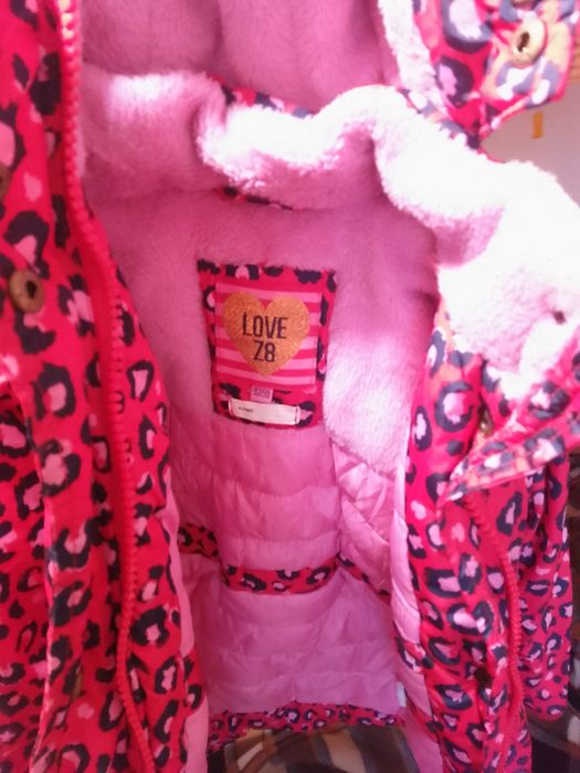 Курточка зимова тепла парка дичяча