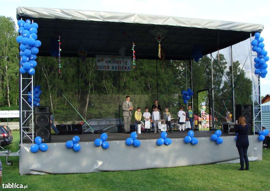 Duża Estrada Scena Mobilna 9x6x5m