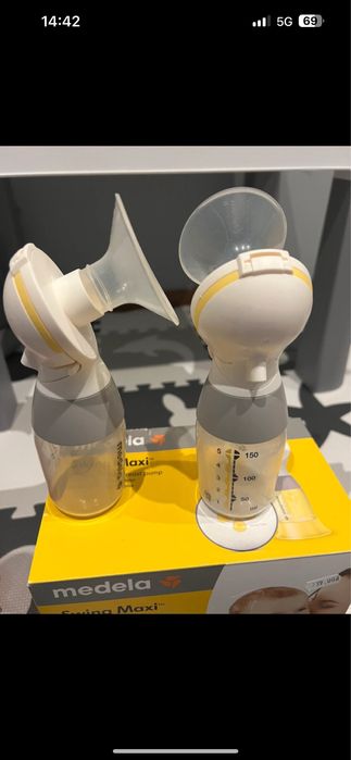 Laktator medela swing maxi podwojny