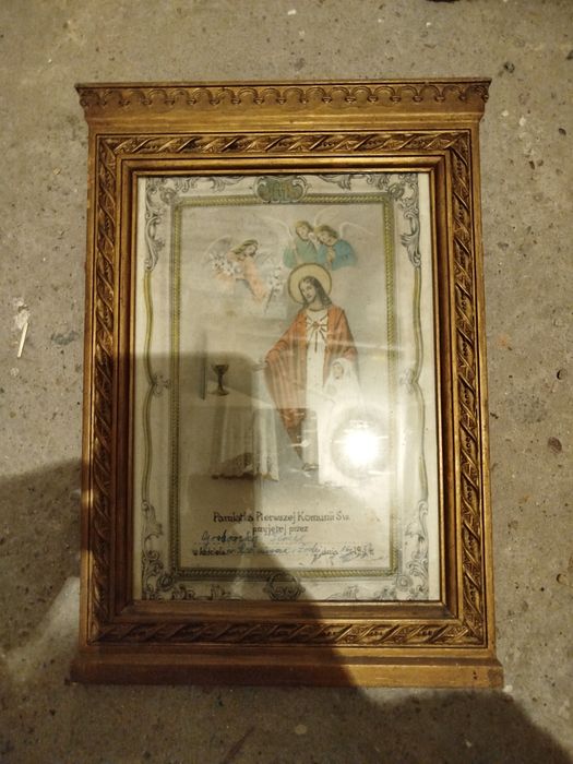 Stara ramka na zdjęcia