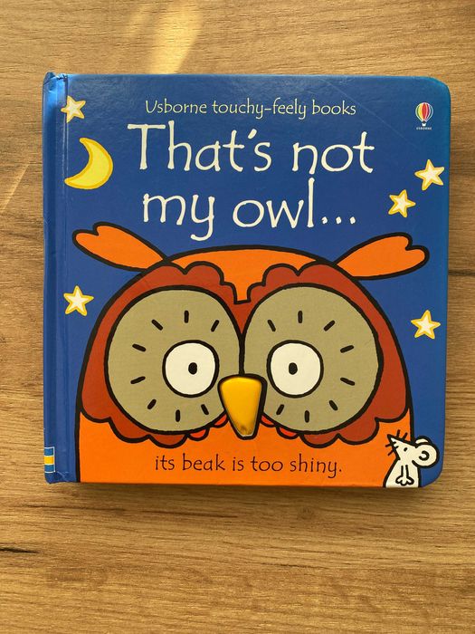 That's not my owl - książeczka sensoryczna w języku angielskim