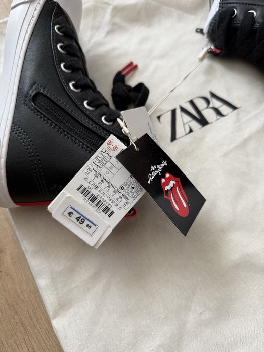 Черевики демісезонні ботинки хайтопи хайтопы Zara 32 20.3см