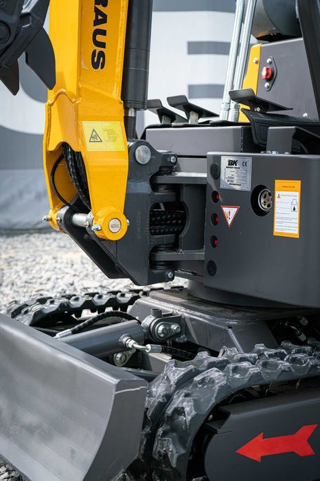 Mini Koparka Berger Kraus BK1000JS JOYSTICK skrętne ramie z łyżka 380m